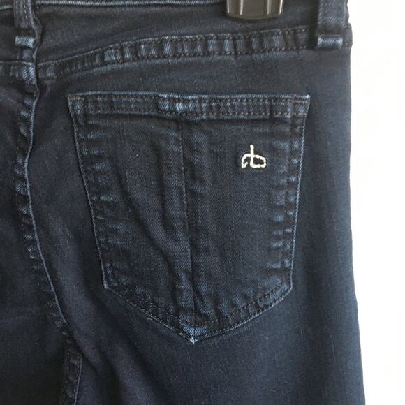 Rag & Bone Women's Skinny Dark Wash Jeans 27 Style W1222K520 - Picture 10 of 12